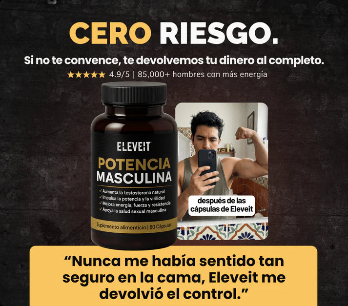 Cápsulas "Potencia Masculina"